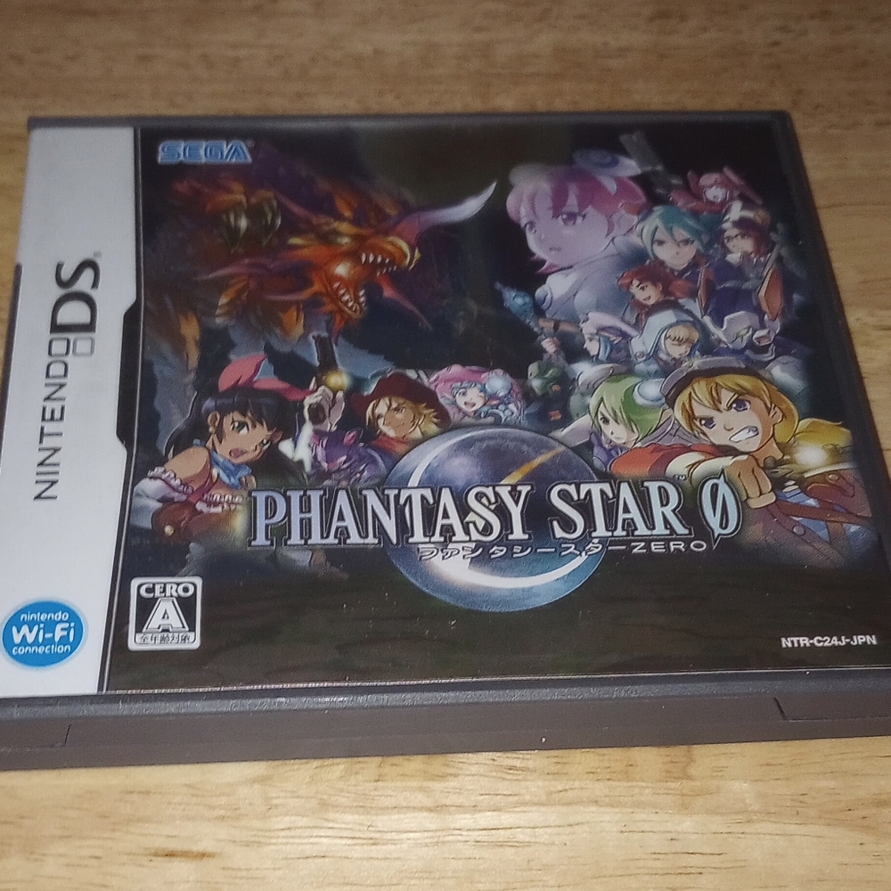 Phantasy Star 0 Nintendo DS Japanese Complete US SELER Complete tested and works